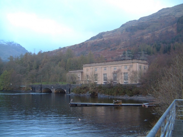 Loch Sloy Hydro Electric Power Station