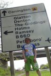Cycling on B1043 Cycling on B1043